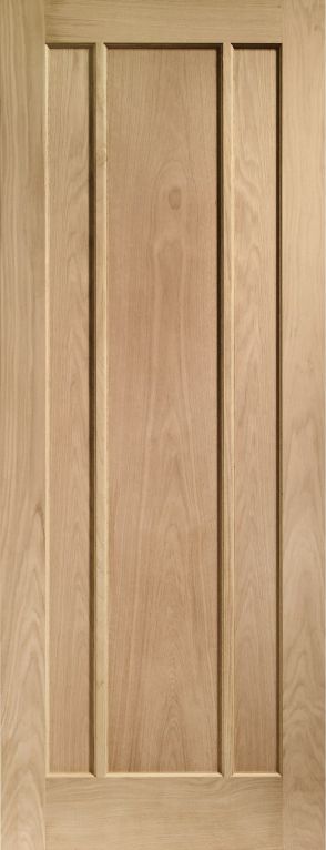 XL Worcester Pre finished Oak Internal Door - 686 x 1981 x 35mm